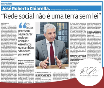 Rede Social Não é Uma Terra Sem Lei